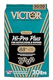 VICTOR Super Premium Dog Food – Hi-Pro Plus Dry Kibble – High Protein Dog Food with 30% Protein – Beef, Chicken, Pork, Fish Meals, Gluten Free - for High Energy and Active Dogs & Puppies, 30lbs