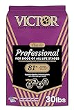 VICTOR Super Premium Dog Food – Professional Dry Dog Food – Super Premium Kibble with 26% Protein – Gluten-Free with Beef, Chicken & Pork Meals – for High Energy and Active Dogs & Puppies, 30lbs