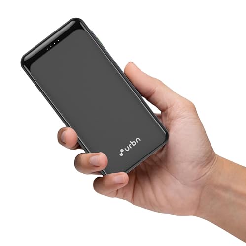 URBN Power Bank 20000mAh Fast Charging | 22.5W Super Fast Power Delivery (PD) Portable Charger | Triple Output | USB Type C Input & Output | Pass Thro