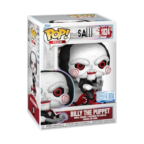 Funko Pop! Plus: Saw - Billy The Puppet - Amazon Exclusive - Collectable Vinyl Figure - Gift Idea - Official Merchandise - Toys for Kids & Adults - Horror Fans - Model Figure for Collectors