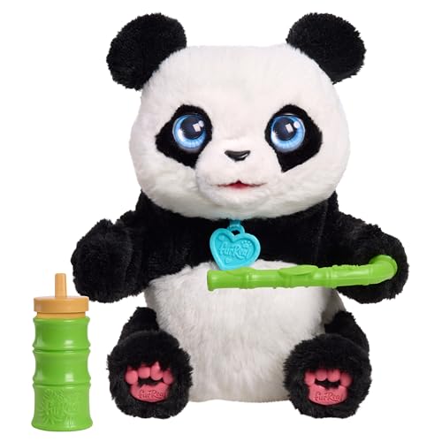 Just Play furReal Coco The Tumbling Panda, 10.5 Inch Interactive Panda Toy, for Boys and Girls, Ages 4 and Up