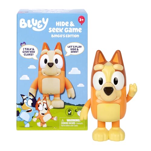 Bluey Game Hide and Seek Electronic Bingo Figure