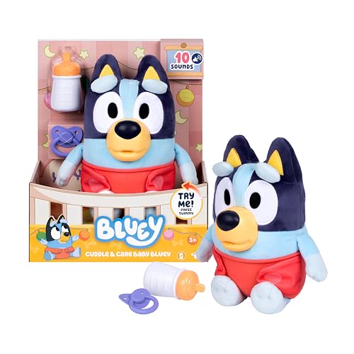 Bluey Care and Cuddle Soft Baby Toy Plush