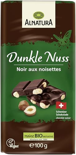 🔥 STARKER PREIS (-43%) Alnatura Bio Schokoladentafel Dunkle Nuss, 100 g