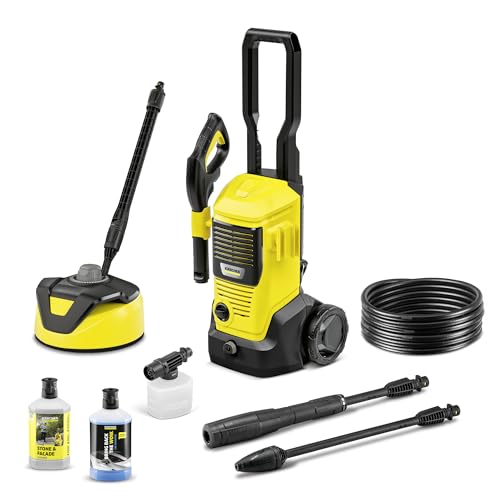 (-20%) Kärcher Hochdruckreiniger K 4 FJ Home, Druck: max. 130 bar, Fördermenge: 420 l/h, Flächenleistung: 30 m²/h, Wasserfilter, Gewicht: 5,7 kg, HD-Pistole, Dreckfräser, VPS, Schaumdüse
