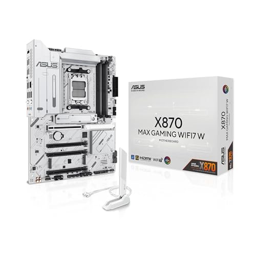 (-52%) ASUS X870 MAX Gaming WIFI7 W Mainboard Sockel AMD AM5