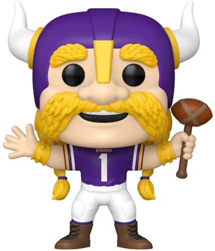 Funko Pop! NFL Mascots: Vikings - Viktor - NHL Mascots and Marks - Collectable Vinyl Figure - Gift Idea - Official Merchandise - Toys for Kids & Adults - Sports Fans - Model Figure for Collectors
