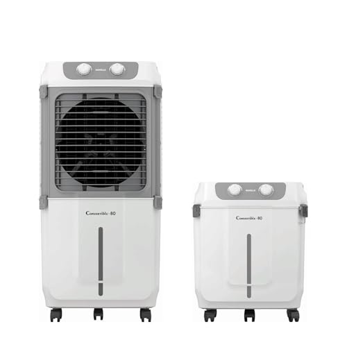 Havells 2-in-1 Convertible 80 L Desert Air Cooler | Dual functionality & easy storing