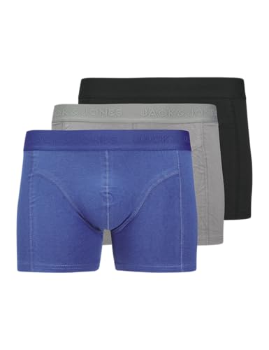 🔥 STARKER PREIS (-48%) JACK & JONES Herren Jacordinary Trunks 3 Pack Noos, Ocean Cavern, l (3er Pack)