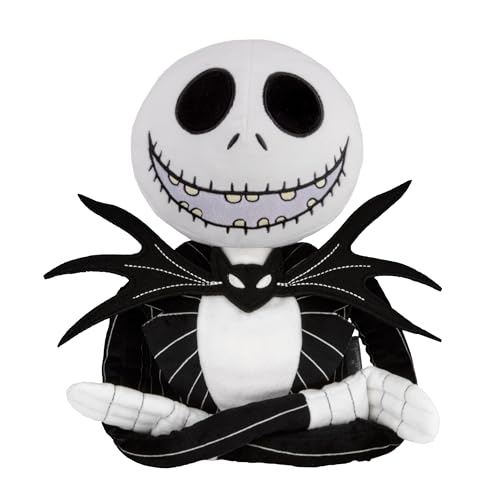 Hallmark Disney Tim Burton's The Nightmare Before Christmas 9.75" Christmas Tree Topper, Plush Fabric, Gifts for Disney Fans