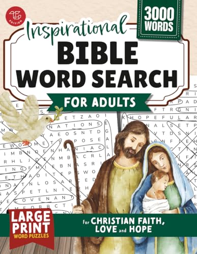 Inspirational Bible Word Search for Adults