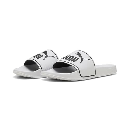 (-60%) PUMA Leadcat 2.0 H Slide Sandale, Unisex, Weiß/Schwarz, 12 UK