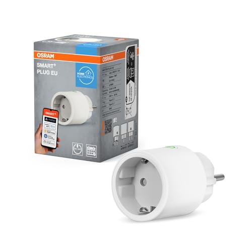 🔥 STARKER PREIS (-38%) OSRAM Alexa-Steckdose mit Matter over WiFi, entwickelt für Alexa, bindet konventionelle Geräte mit bis zu 2.300W ins Smart Home ein, 1er-Pack (nicht geeignet für SMART+ App)