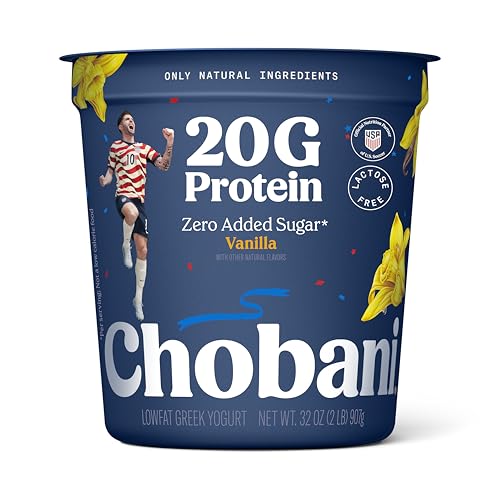 20g Protein Lowfat Greek Yogurt Vanilla 32oz