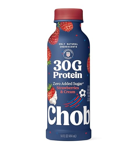 Chobani® 30g Protein Drink Strawberries & Cream 14 fl oz