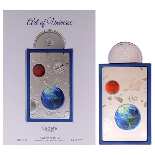 Lattafa Pride Art of Universe for Unisex Eau de Parfum Spray, 3.4 Ounce / 100 ml