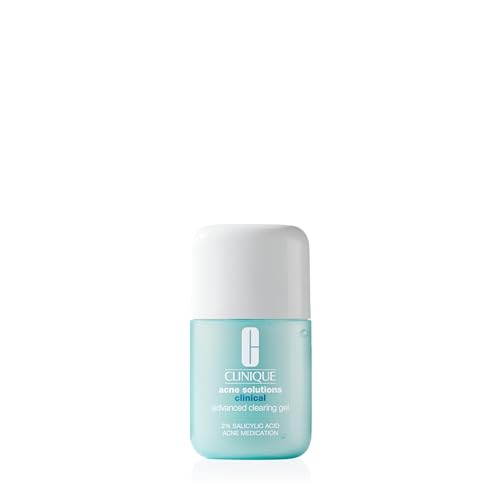 Clinique Acne Solutions Clinical Clearing Gel Acne Treatment With Witch Hazel + Salicylic Acid For Very Dry to Oily Skin Types | Oil-Free | Soothing, 0.68 Fl Oz