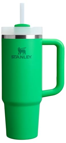 Stanley Quencher H2.0 Tumbler with Handle and Straw 30 oz | Flowstate 3-Position Lid | Cup Holder Compatible for Travel | Insulated Stainless Steel Cup | BPA-Free | Meadow