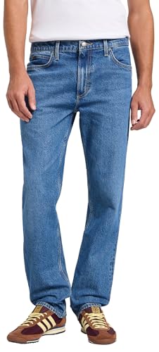 (-31%) Lee - Jeans Herren - Regular Straight Fit - West - Blue Beam