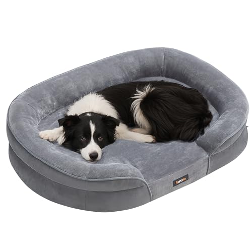 (-31%) Feandrea Hundebett, orthopädisch, für mittelgroße Hunde, 91 x 68 x 18 cm