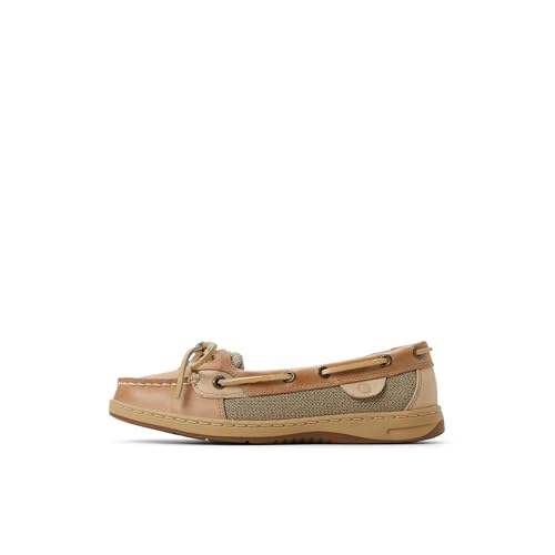 Sperry Women's Angelfish Boat Shoe, Linen, 11
