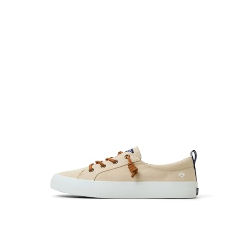 Sperry Women's Crest Vibe Sneaker, Brown, 8