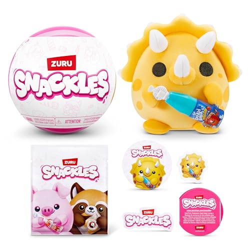 Snackles Licensed Series 3 5-inch Plush by ZURU, Plush with License Snack Brand Accessory