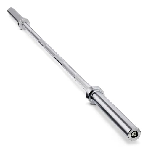 Amazon Basics 7ft Olympic Barbell Bar, 2" Diameter
