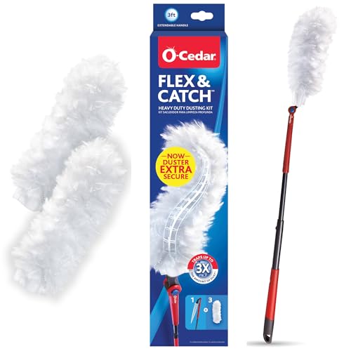 Flex And Catch Heavy Duty Dusting Kit With 3 Disposable Duster