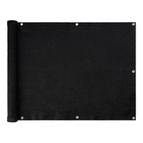 Amazon Basics 3&#x27;X10&#x27; Privacy Screen Fence, Weather-Resistant, Black, 20 pcs, 1-PackColourTree Plus Extra Heav