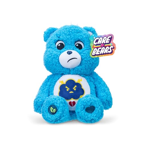 Care Bears 14" Cozy Grumpy Bear - Medium Size Plush - Soft, Huggable Plushie, Stuffed Animal for Girls and Boys, Ages 4+