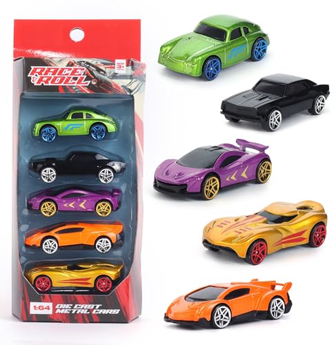 Amazon Brand - Jam & Honey Premium Die-Cast Metal Car | Free Wheel Toy Vehicle for Kids | Realistic Design | Vibrant Paint | No Assembly | Collectible