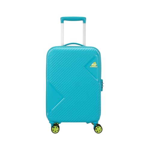 Kamiliant by American Tourister Zakk Secure 55 CM Small with Combination Lock & 8 Wheel & Internal Organiser, Hard PP Cabin Suitcase for Travel/Trolle