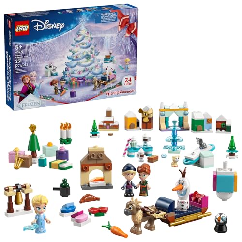 LEGO Disney Frozen Advent Calendar 2025 Building Set for $22 + free shipping w/ Prime