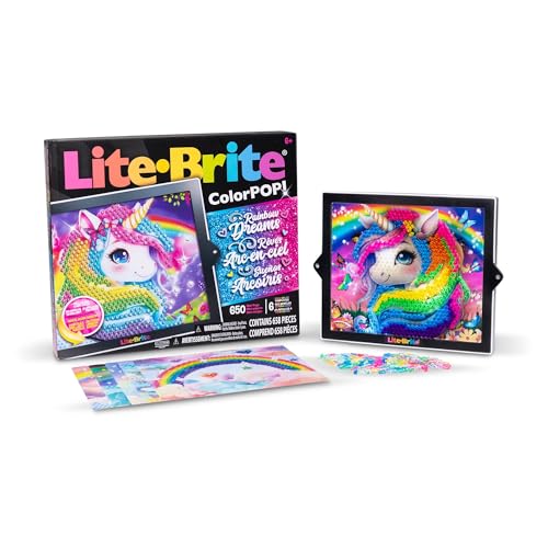 Lite-Brite Color Pop Rainbows Edition