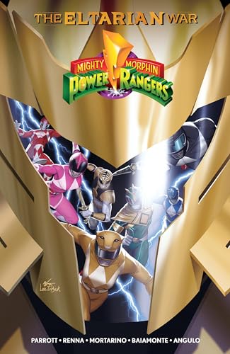 Mighty Morphin Power Rangers: The Eltarian War book cover