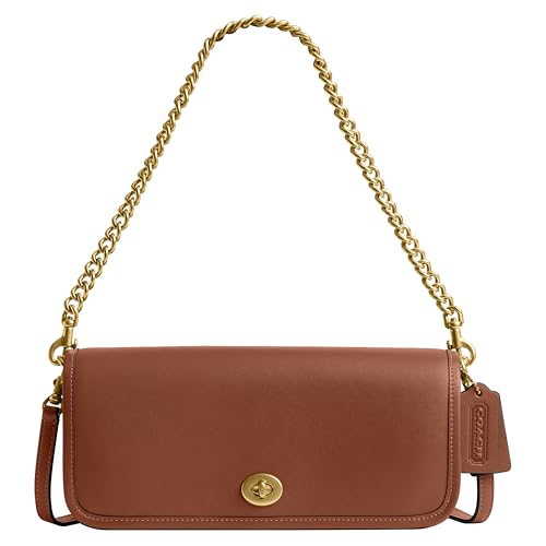 Coach The Originals Glovetanned Leather Dinky Bag with Chain Strap