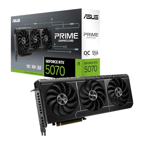 ASUS SFF-Ready Prime NVIDIA GeForce RTX 5070 OC Edition Graphics Card for $571 + free shipping
