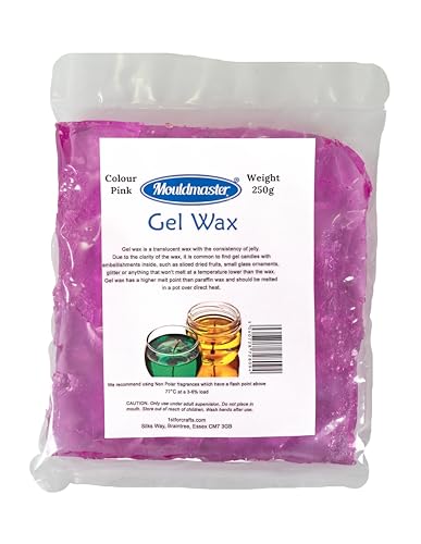 Mouldmaster Gel Wax, Pink, 250g