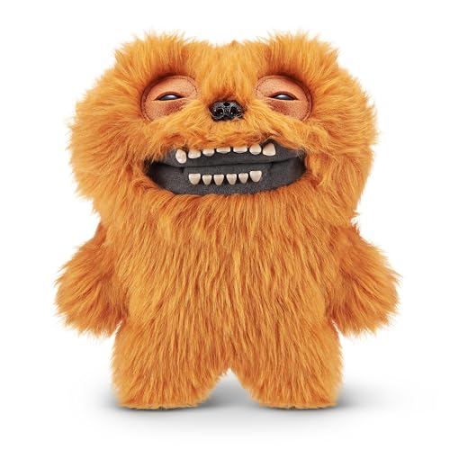 Fuggler Fart Face 9-inch Assortment Series 1 (Count Underoo Mcgoo - Long Pile) by ZURU, Funny Ugly Monster Plush Toy