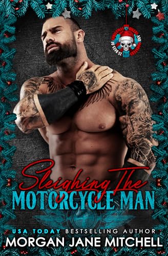 Sleighing the Motorcycle Man (By: Morgan Jane Mitchell) cover