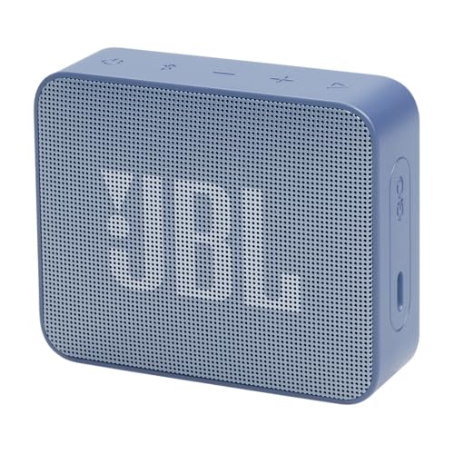 (-14%) JBL GO Essential 2, tragbarer Bluetooth-Lautsprecher mit Original JBL Pro Sound, bis zu 5 Stunden Akkulaufzeit, mit IP67 wasserdichtem Design, Blau