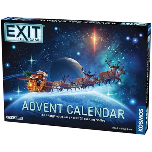 EXIT: The Game - Advent Calendar - The Intergalactic Race | Holiday Escape Room | 24 Days of Riddles | Christmas Traditon | Space Game