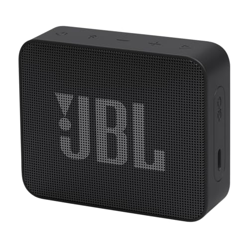 (-14%) JBL GO Essential 2, tragbarer Bluetooth-Lautsprecher mit Original JBL Pro Sound, bis zu 5 Stunden Akkulaufzeit, mit IP67 wasserdichtem Design, Schwarz