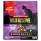 ORIJEN Wild Reserve Dry Cat Food Free-Run Chicken & Wild-Caught Fish Kitten Recipe 3.5lb Bag