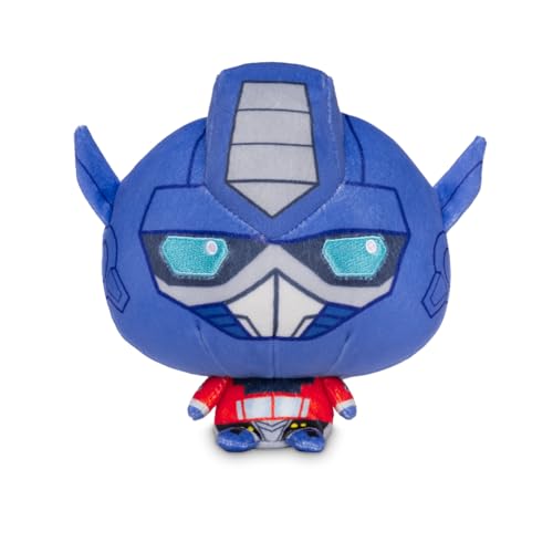 Teeturtle Optimus Prime Transformers 5" Cloudheads Plushie - Cute Weighted Sensory Fidget Toy from The Creators of The Reversible Octopus Plush