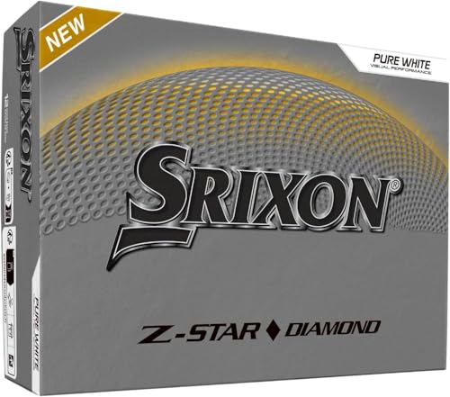 Srixon Z-Star Diamond Golf Balls, Diamond 3, White