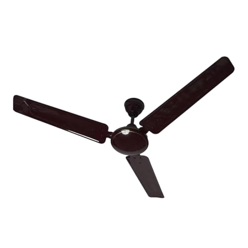 CADLEC Breeza 1200mm/48 inch Ceiling Fan | BEE Star Rated Energy Efficient | Ultra High Speed Motor | Perfect for Home, Living Rooms & Bedrooms | 3-Ye