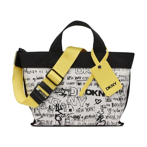 DKNY Brady Crossbody, Black/Daffodil