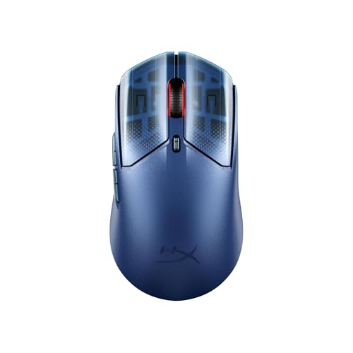 🔥 SELTEN SO GÜNSTIG (-76%) HyperX Pulsefire Haste 2 S Kabellose Gaming-Maus, Magnesiumgehäuse, Ultra-leicht, 64 g, Akku 120 h, Glass Skates, 26 K Sensor, Blau